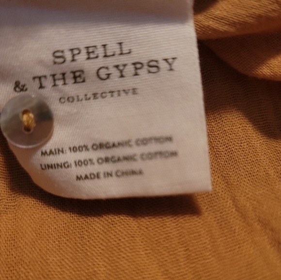 Spell and the Gypsy Anne Organic Cotton Midi Dress - Picture 7 of 7